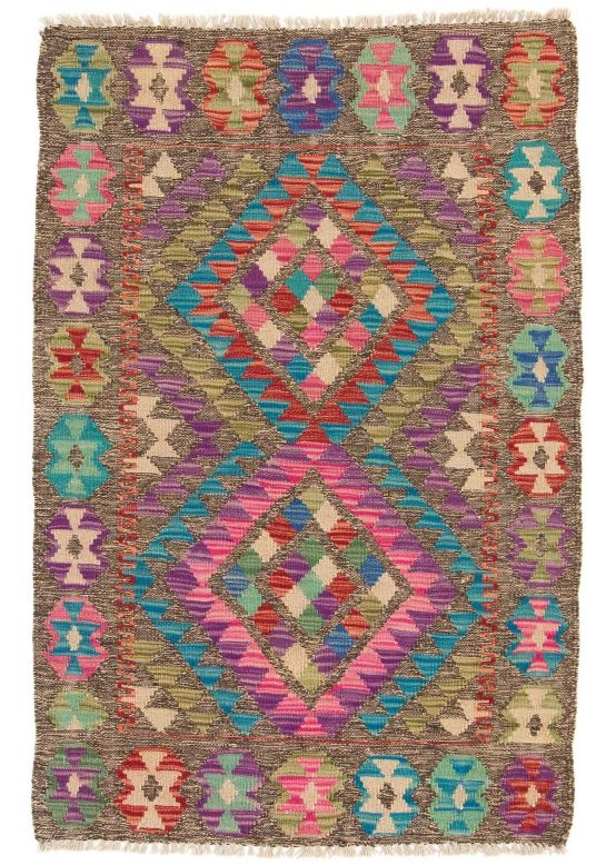 Alfombra de tejido Kilim Afghan