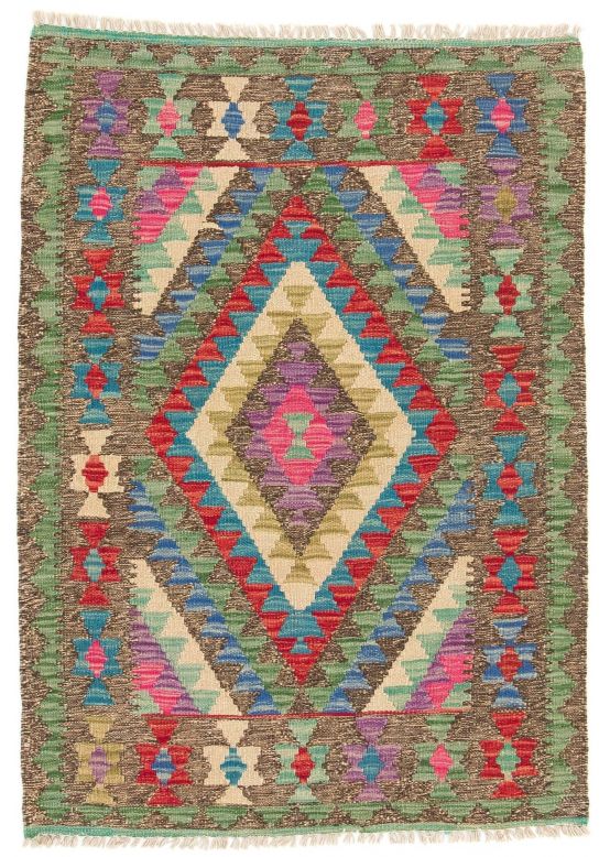 Alfombra de tejido Kilim Afghan