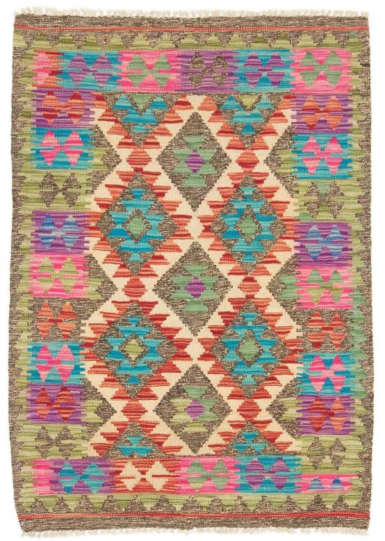 Alfombra de tejido Kilim Afghan