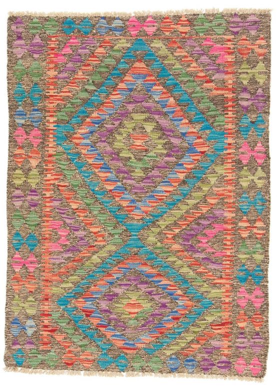 Alfombra de tejido Kilim Afghan