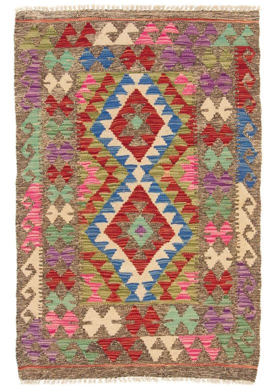 Alfombra de tejido Kilim Afghan