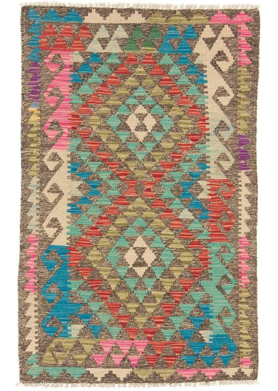 Alfombra de tejido Kilim Afghan