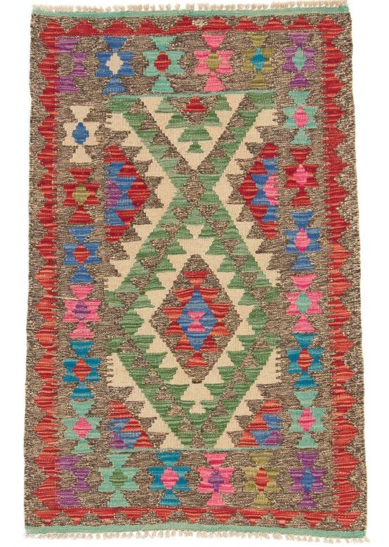 Alfombra de tejido Kilim Afghan