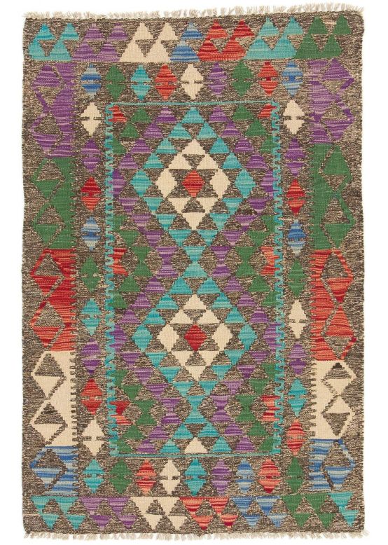 Alfombra de tejido Kilim Afghan