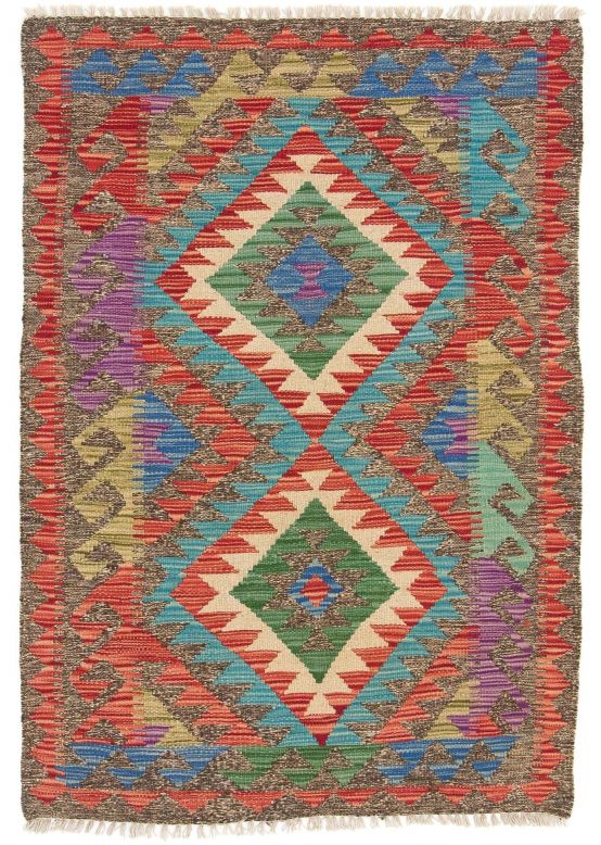 Alfombra de tejido Kilim Afghan