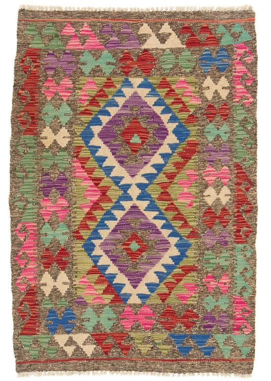 Alfombra de tejido Kilim Afghan