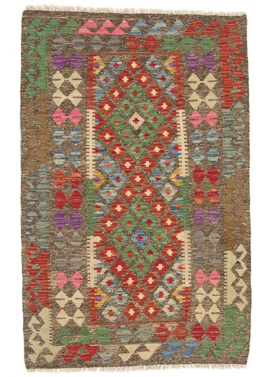 Alfombra de tejido Kilim Afghan