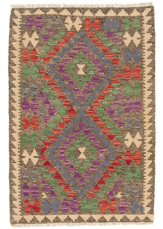 Alfombra de tejido Kilim Afghan