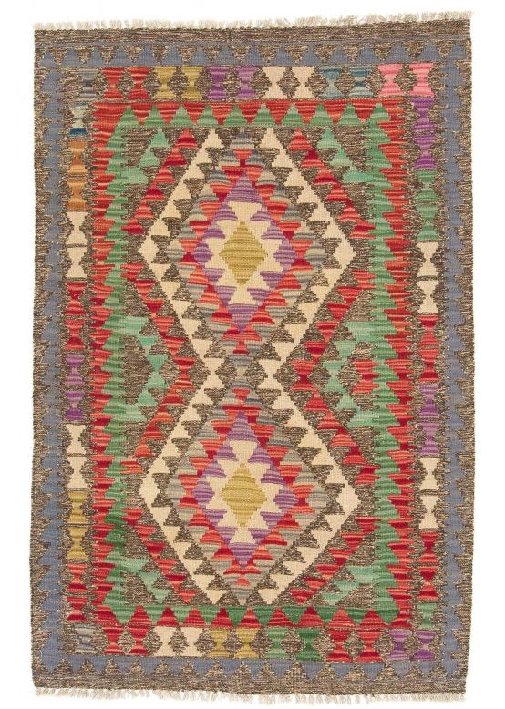 Alfombra de tejido Kilim Afghan