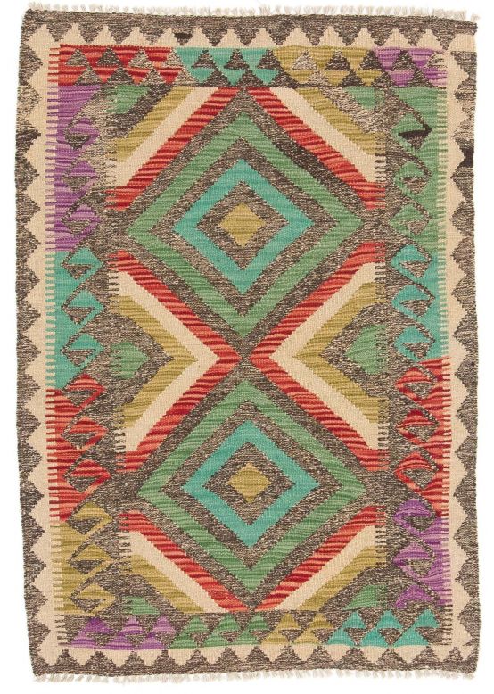 Alfombra de tejido Kilim Afghan