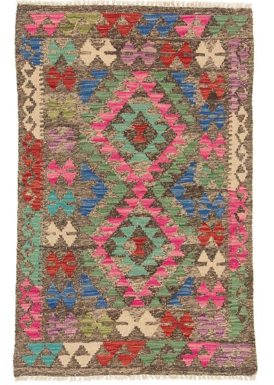 Alfombra de tejido Kilim Afghan