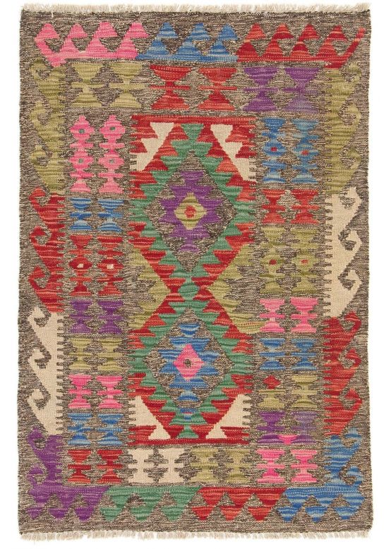 Alfombra de tejido Kilim Afghan