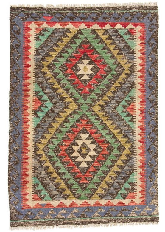 Alfombra de tejido Kilim Afghan