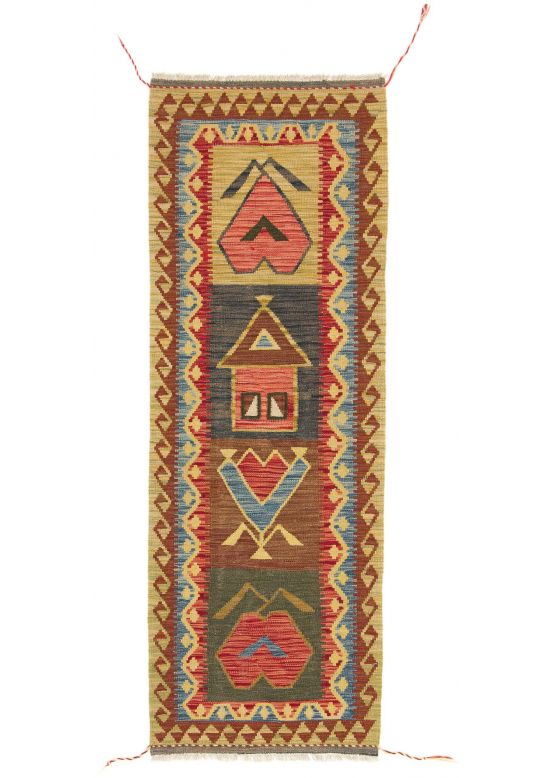 Alfombra de tejido Kilim Afghan