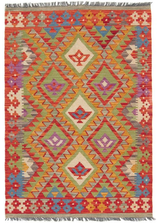 Alfombra de tejido Kilim Afghan