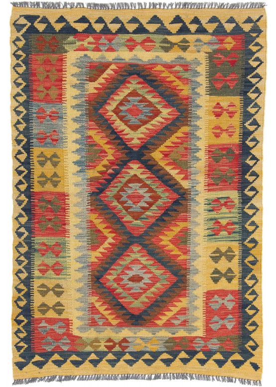 Alfombra de tejido Kilim Afghan