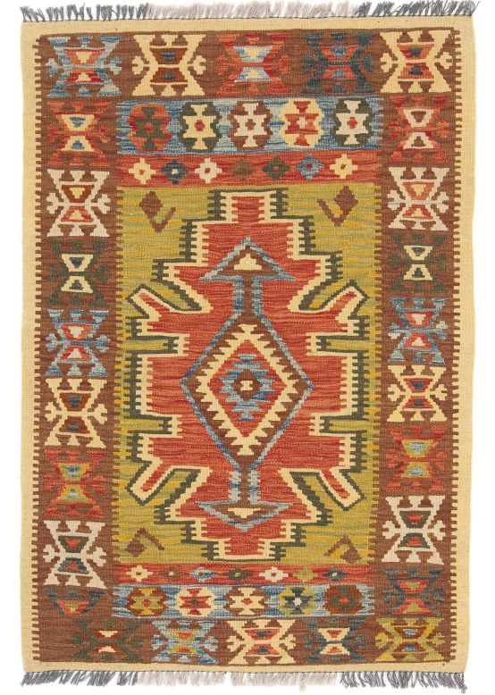 Alfombra de tejido Kilim Afghan