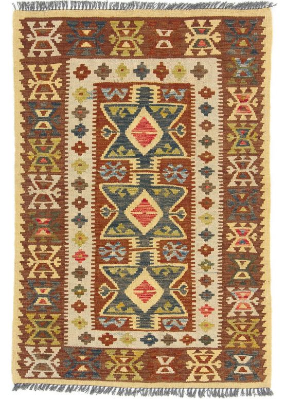 Alfombra de tejido Kilim Afghan