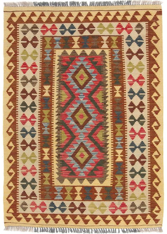 Alfombra de tejido Kilim Afghan