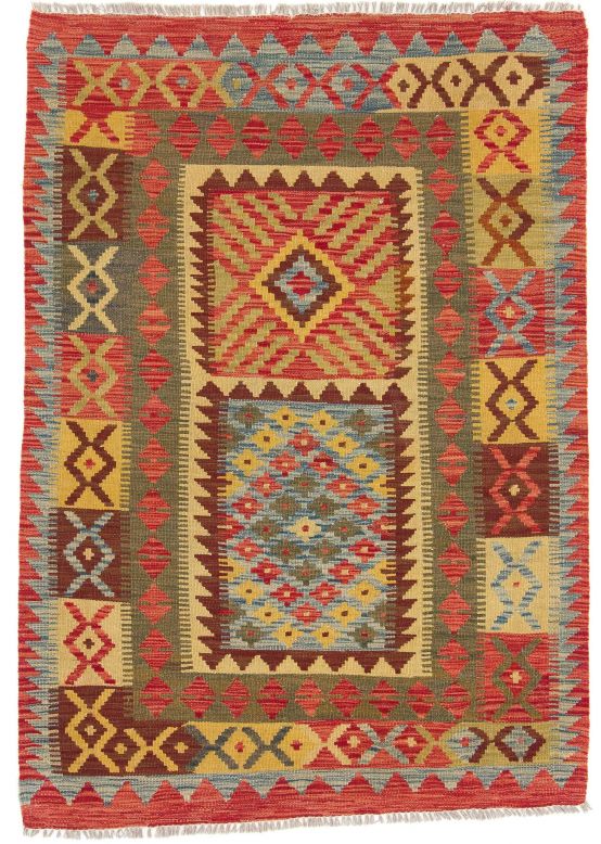 Alfombra de tejido Kilim Afghan