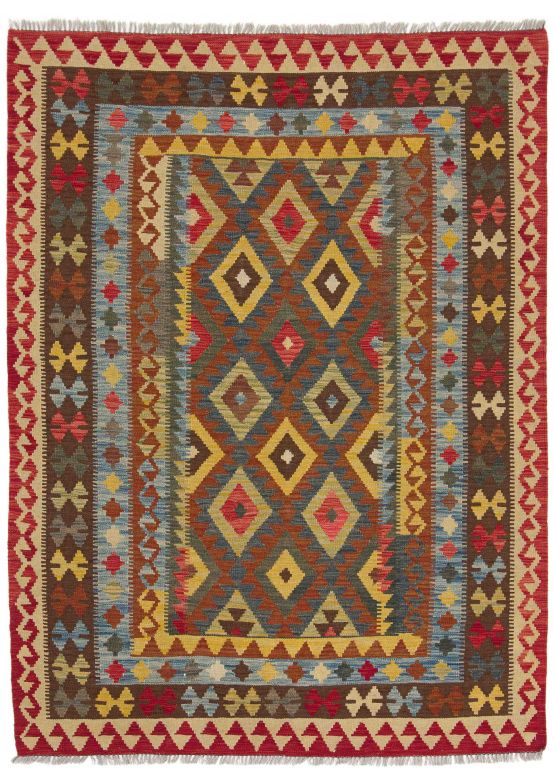 Alfombra de tejido Kilim Afghan