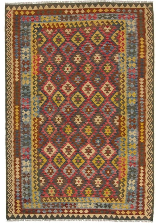 Alfombra de tejido Kilim Afghan