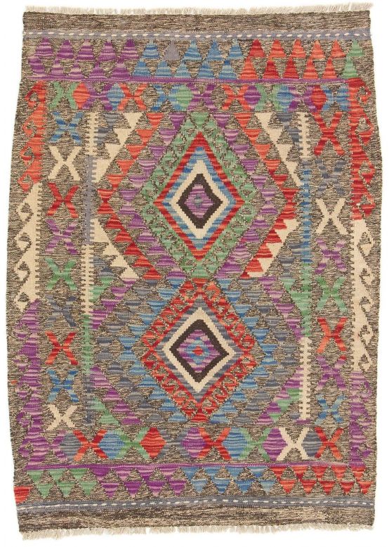 Alfombra de tejido Kilim Afghan