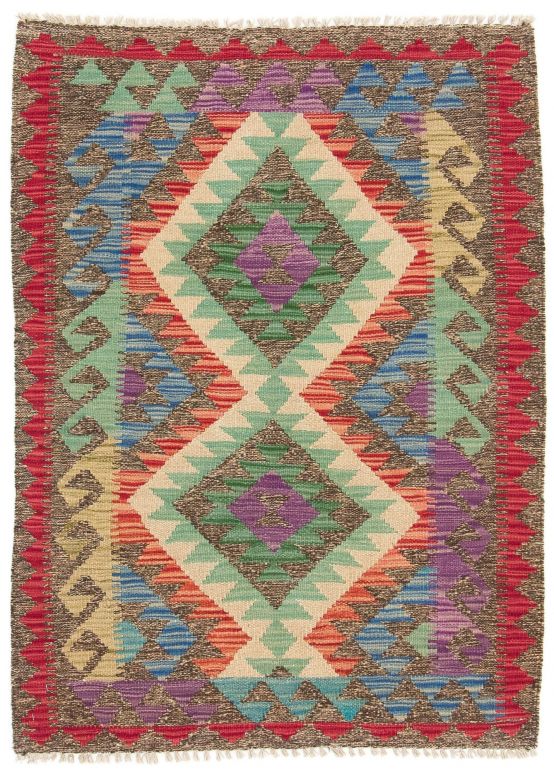 Alfombra de tejido Kilim Afghan