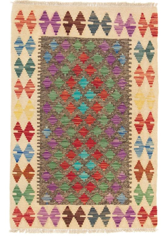 Alfombra de tejido Kilim Afghan