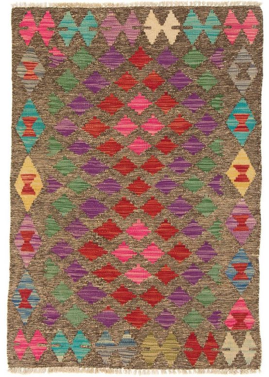 Alfombra de tejido Kilim Afghan