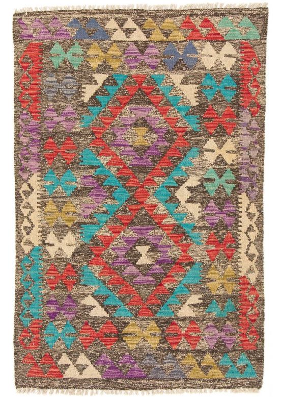 Alfombra de tejido Kilim Afghan