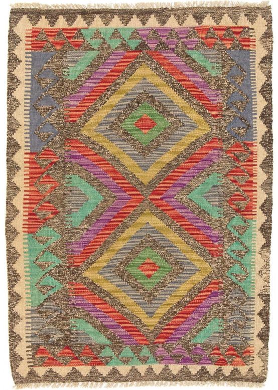 Alfombra de tejido Kilim Afghan