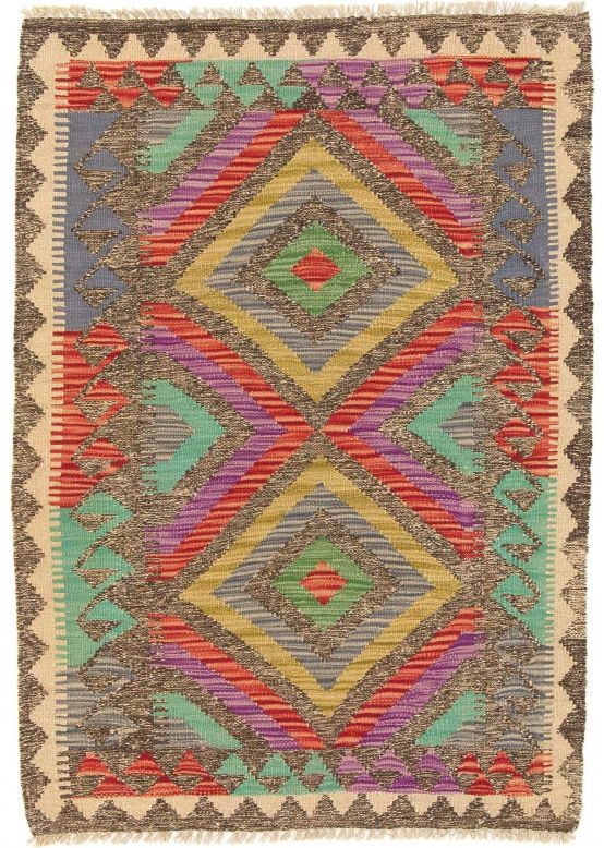 Alfombra de tejido Kilim Afghan