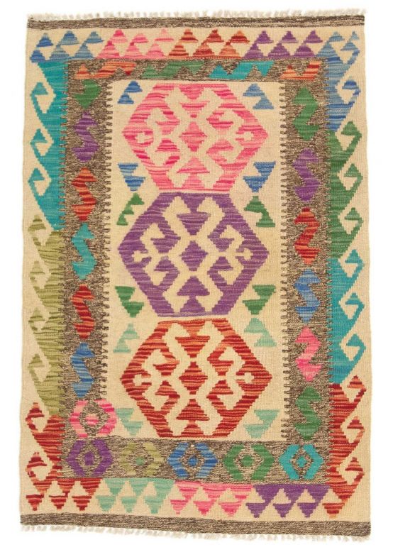 Alfombra de tejido Kilim Afghan