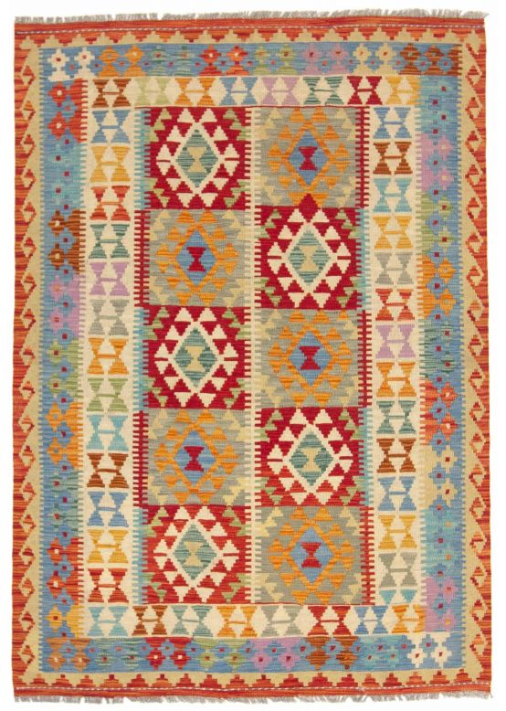 Alfombra de tejido Kilim Afghan