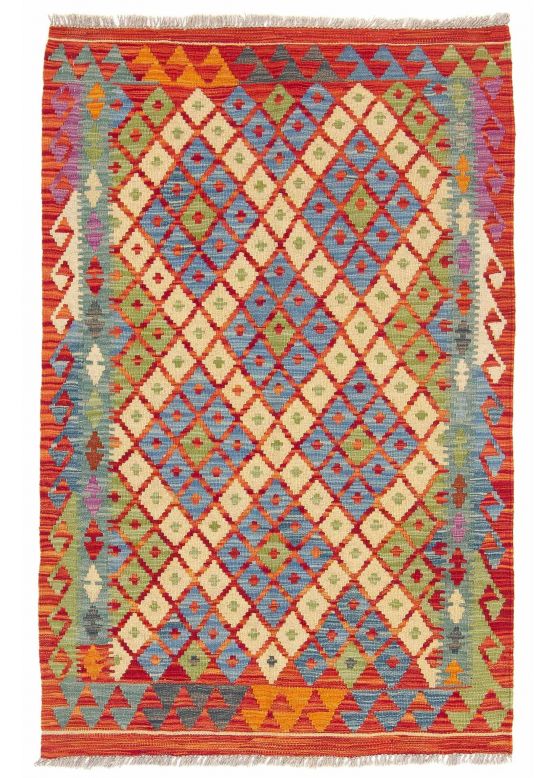 Alfombra de tejido Kilim Afghan