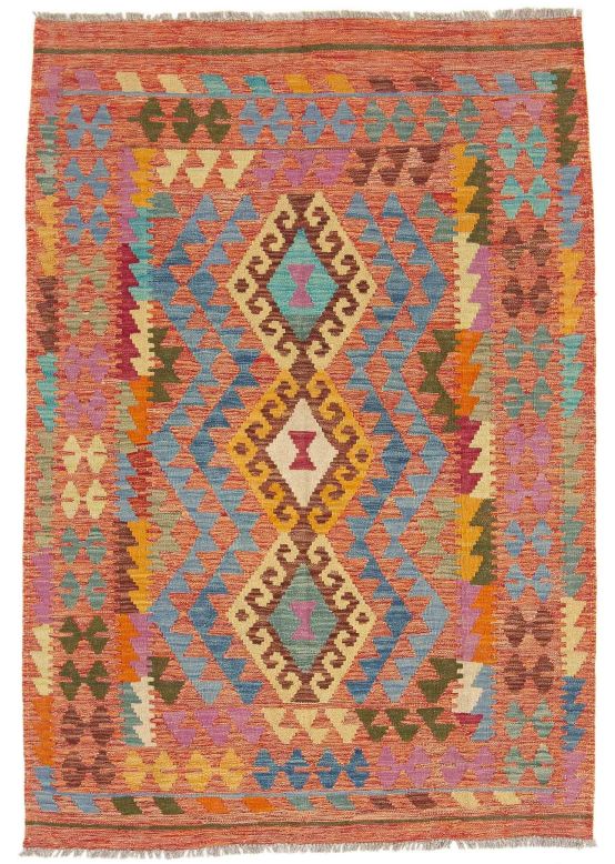 Alfombra de tejido Kilim Afghan