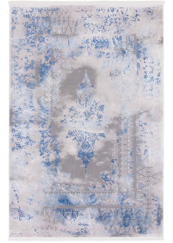 Alfombra Vintage Florena Azul