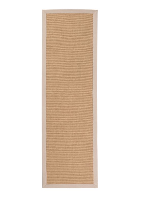 Alfombra de pasillo Sisal Beige