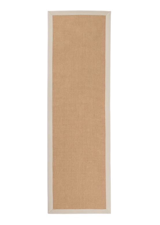 Alfombra de pasillo Sisal Crema