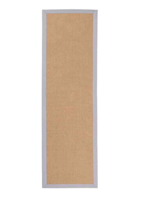 Alfombra de pasillo Sisal Gris claro