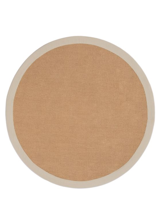 Alfombra Sisal redondo Taupe