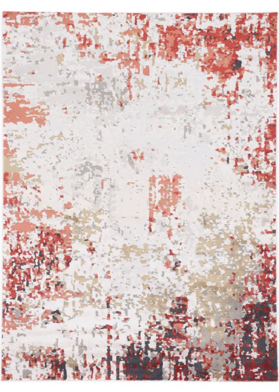 Alfombra Living Rojo
