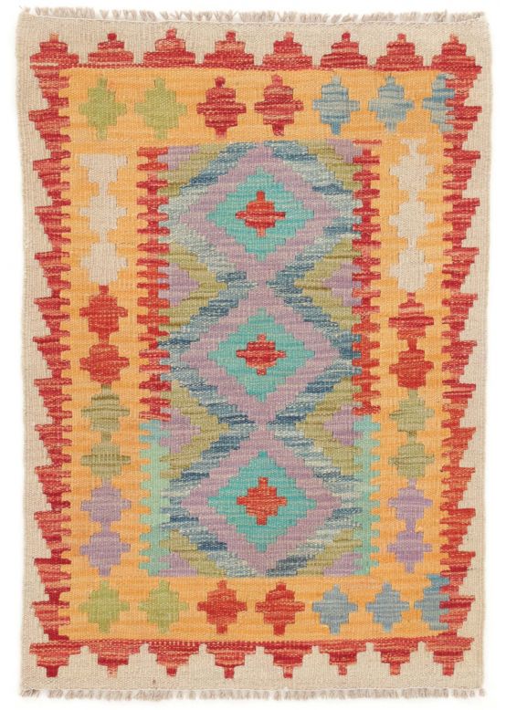 Alfombra de tejido Kilim Afghan