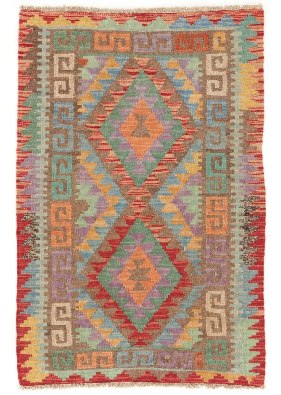 Alfombra de tejido Kilim Afghan