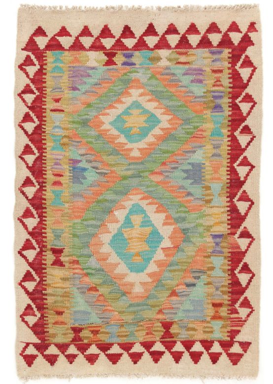 Alfombra de tejido Kilim Afghan