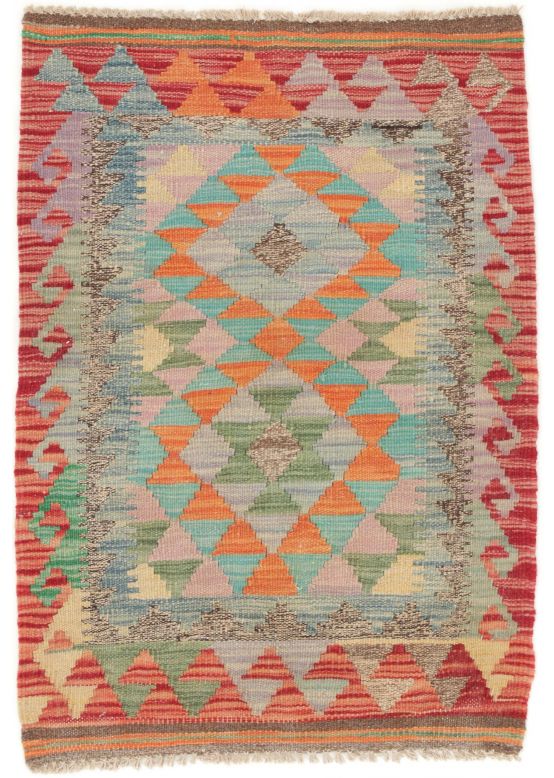 Alfombra de tejido Kilim Afghan