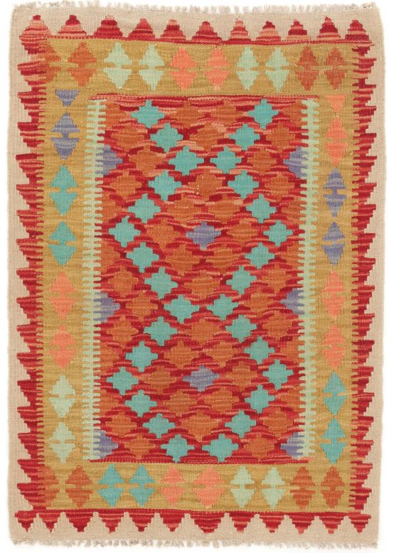 Alfombra de tejido Kilim Afghan