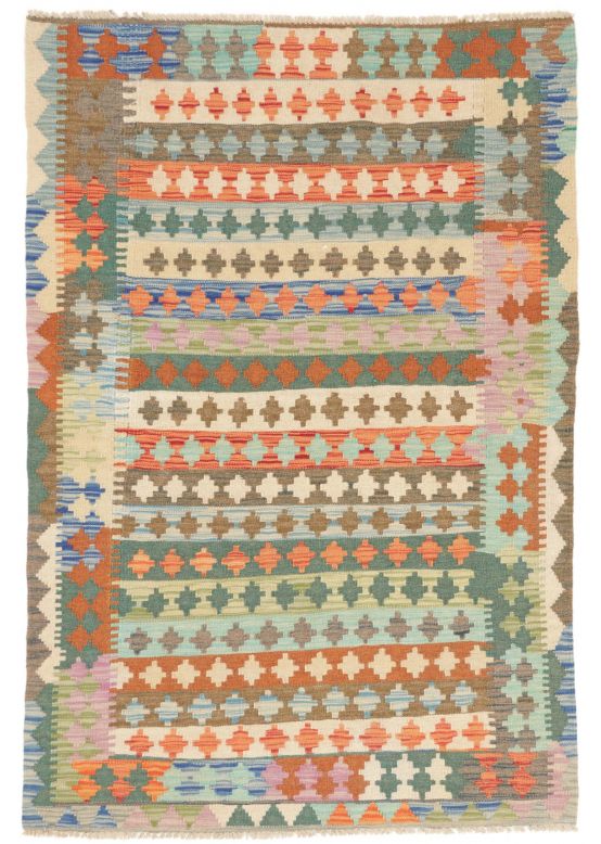 Alfombra de tejido Kilim Afghan