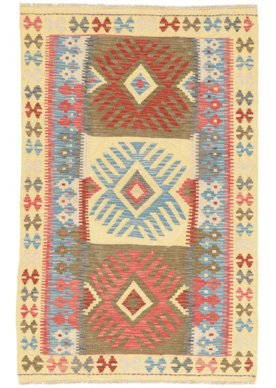 Alfombra de tejido Kilim Afghan